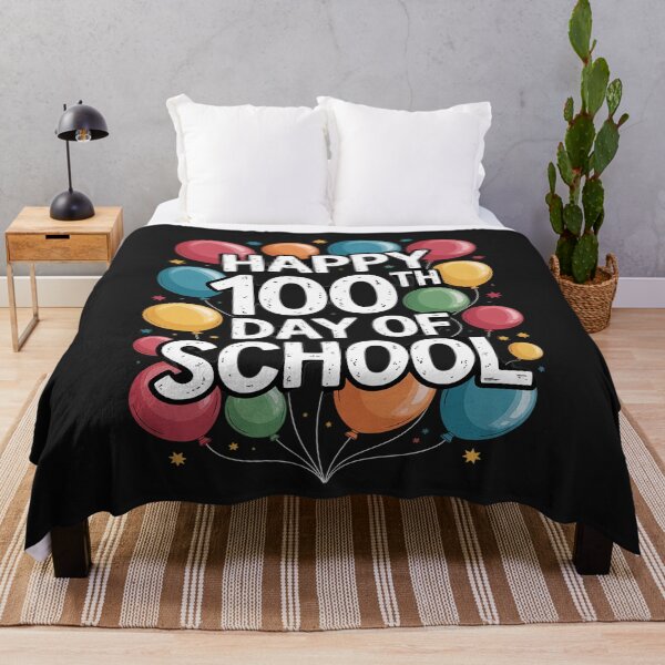 Item preview, Happy 100th Day of School Student Teachers Youth Adults designed and sold by AvagondaMind.