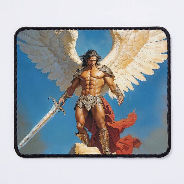 Item preview, Sunlit Titan Archangel Michael designed and sold by AliceWhiteDF.