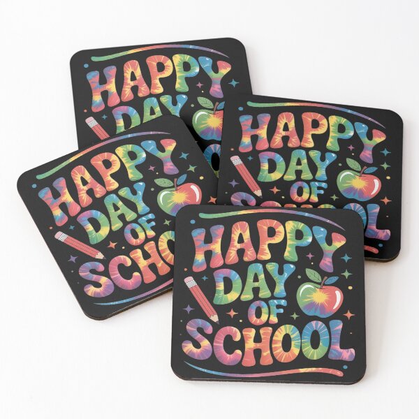 Item preview, Happy 100th Day of School Teacher Student 100 Days tie dye designed and sold by AvagondaMind.