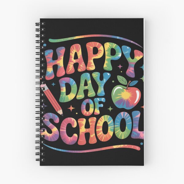 Item preview, Happy 100th Day of School Teacher Student 100 Days tie dye designed and sold by AvagondaMind.