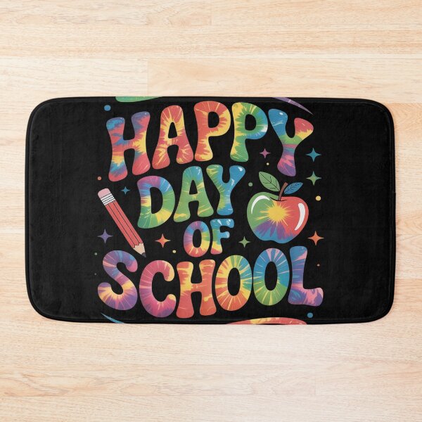 Item preview, Happy 100th Day of School Teacher Student 100 Days tie dye designed and sold by AvagondaMind.