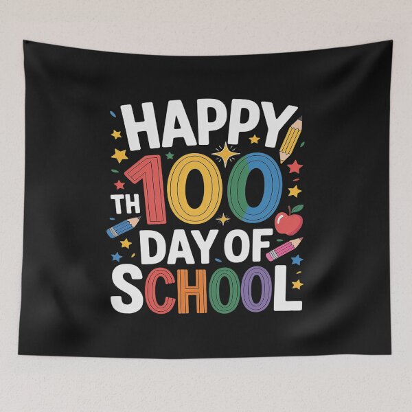 Item preview, Happy 100th Day Of School Teacher Youth Kids Happy 100 Days designed and sold by AvagondaMind.