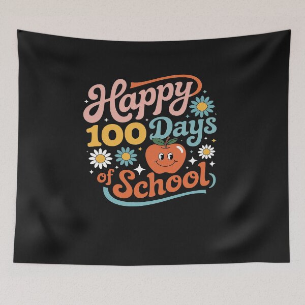 Item preview, Happy 100th Days of School Teacher Student Gift designed and sold by AvagondaMind.