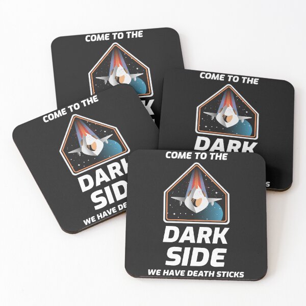 Item preview, COME TO THE DARK SIDE Spaceship designed and sold by JusTiceT-shirts.