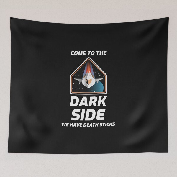 Item preview, COME TO THE DARK SIDE Spaceship designed and sold by JusTiceT-shirts.