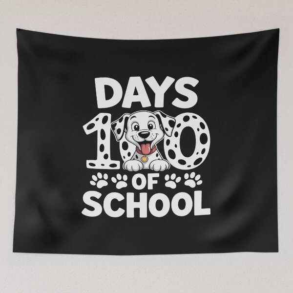 Item preview, Happy 101 Days School Cute Dog 100 Days Smarter Student Kids designed and sold by AvagondaMind.