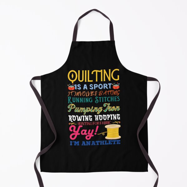Item preview, Quilting Is A Sport Funny Quilt Sayings Sewer Quilter designed and sold by LeanneCarolina.