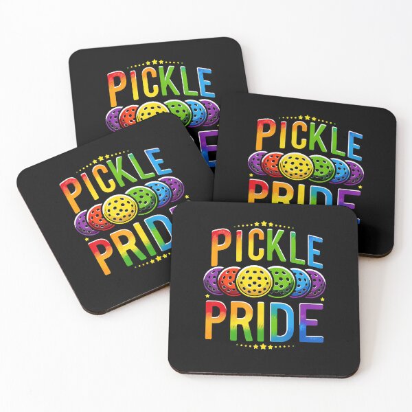 Item preview, Pickle Pride Pickleball Woke Lgbtq Rainbow designed and sold by KristinTara.