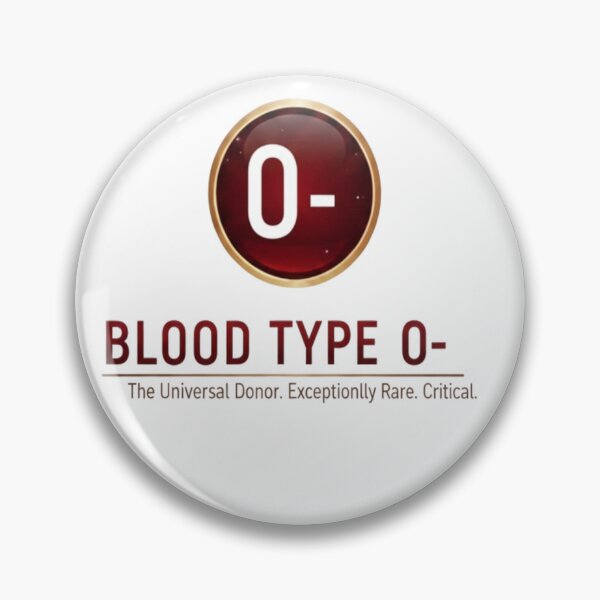 Item preview, Blood O- designed and sold by Sujinthaiart.