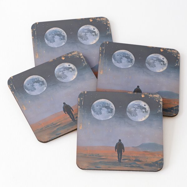 Item preview, Twin Moons Wanderer designed and sold by ONYX Pixee.