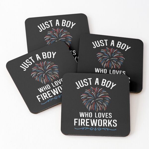Item preview, Fireworks Director Just A Boy Who Loves Fireworks designed and sold by LeanneCarolina.