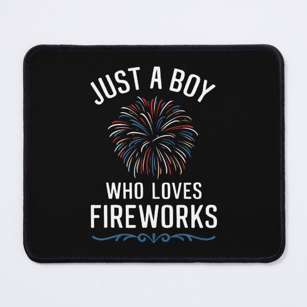 Item preview, Fireworks Director Just A Boy Who Loves Fireworks designed and sold by LeanneCarolina.