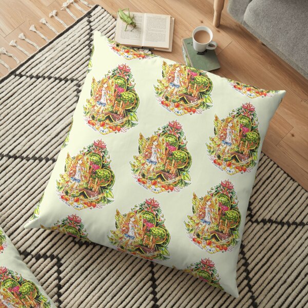 Fairy Charm of Health Floor Pillow