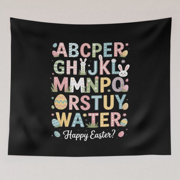 Item preview, Happy Easter Day Alphabet Abcs Elemeno For Teacher Student designed and sold by AvagondaMind.