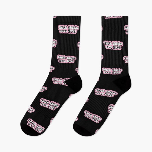 Item preview, Thick Thighs Save Lives Pink Decal designed and sold by rfeecngkllw33.