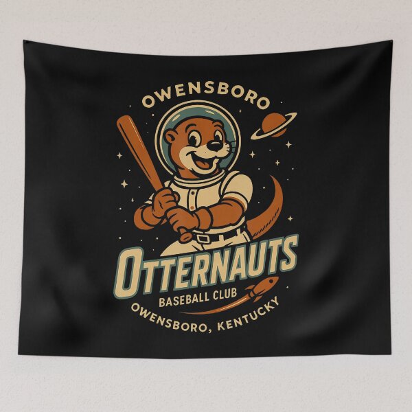Artikelvorschau, Minor League Baseball Team Owensboro Otternauts entworfen und verkauft von LeanneCarolina.