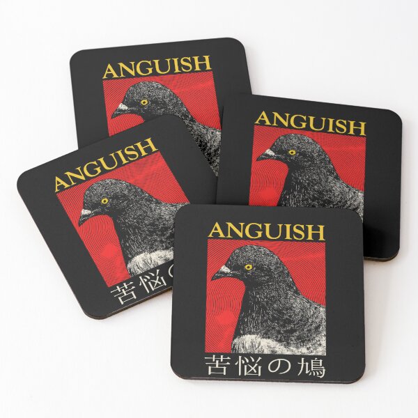 Item preview, Vintage Anguish Pigeon Japanese designed and sold by AriaBreeze.