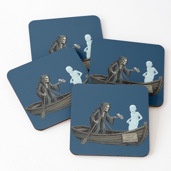 Item preview, Modern Charon: Cash or Credit? designed and sold by MythoWorldddd.