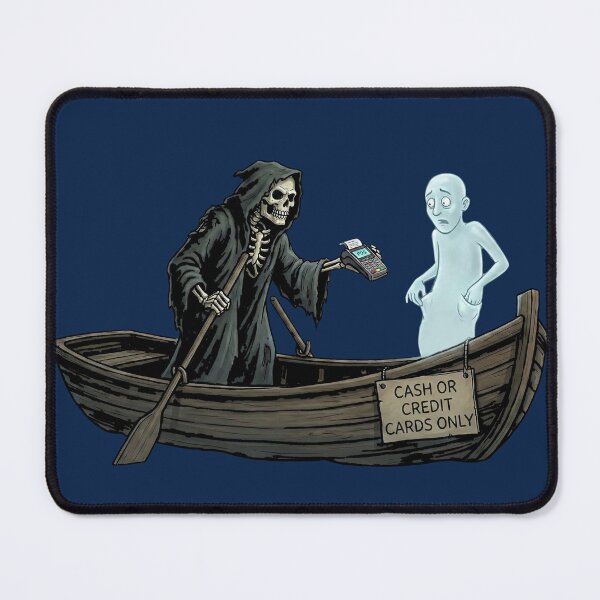 Item preview, Modern Charon: Cash or Credit? designed and sold by MythoWorldddd.