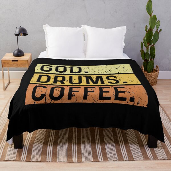 Item preview, God Drums Coffee Jesus Musician Drummer designed and sold by JosephineSarah.