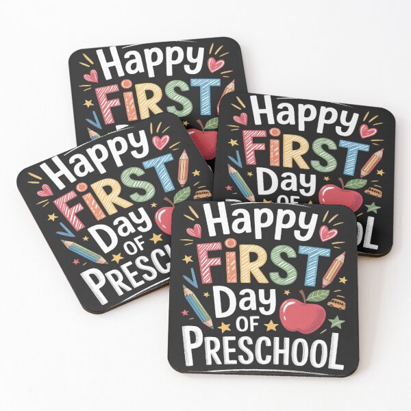 Item preview, Happy First Day Of Preschool Tshirt Teacher Student Gift designed and sold by AvagondaMind.