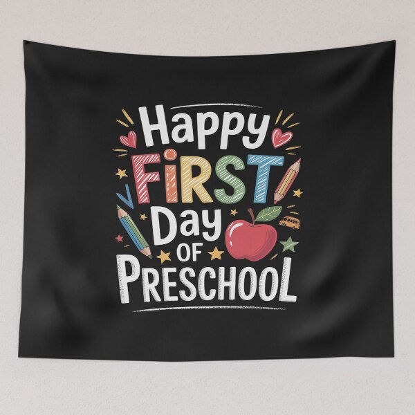Item preview, Happy First Day Of Preschool Tshirt Teacher Student Gift designed and sold by AvagondaMind.
