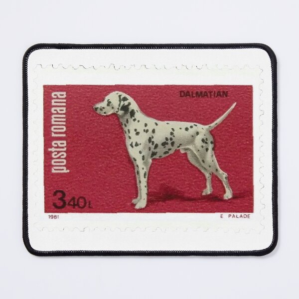 Item preview, Dalmatian Dog Vintage Postage Stamp designed and sold by red-amber65.