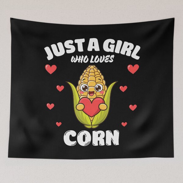 Item preview, Just A Girl Who Loves Corn Corn Lover designed and sold by LeanneCarolina.
