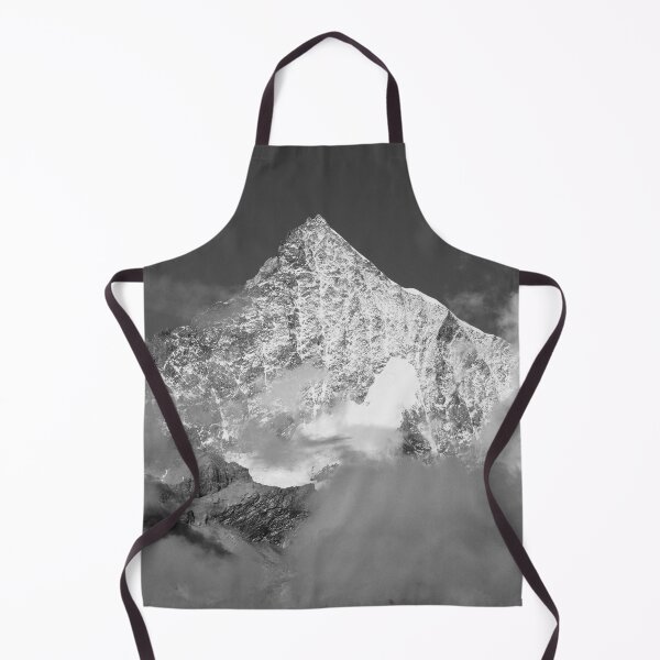 Item preview, Weisshorn mountain, black and white, Zermatt, Valais, Switzerland designed and sold by Torsten Krüger.
