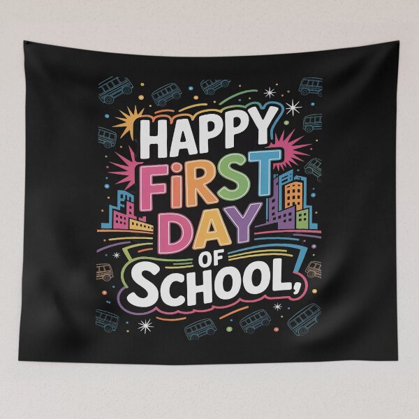 Item preview, Happy First Day Of School 1st Day Back To School Teacher designed and sold by AvagondaMind.