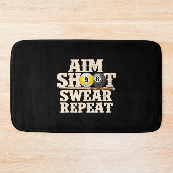Item preview, Aim Shoot r Repeat - 8 Ball Billiard Game Pool Player designed and sold by CharlotteSandra.