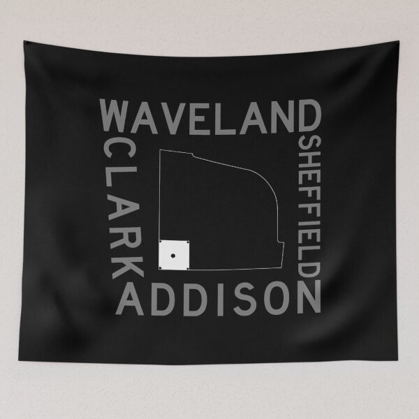 Item preview, Streets Of Wrigley Field (Chicago Cubs)  designed and sold by JayceeHudson.
