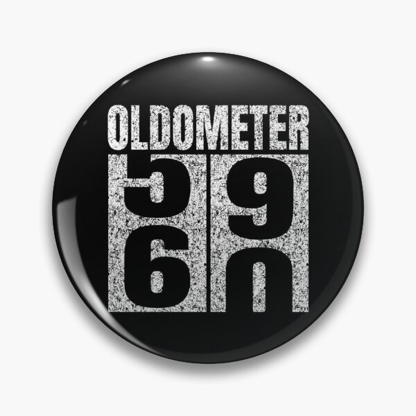 Item preview,  60Th Birthday Oldometer 59-60 Vintage Funny designed and sold by DavonHirthe.