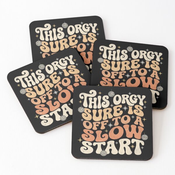 Item preview, This Orgy Sure Is Off To A Slow Start designed and sold by HeadTurningArt.