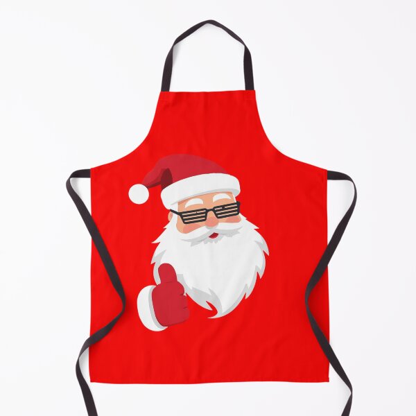 Item preview, Minimalist Santa Claus Illustration – Modern Red Background Christmas Art designed and sold by PixelVibe782.