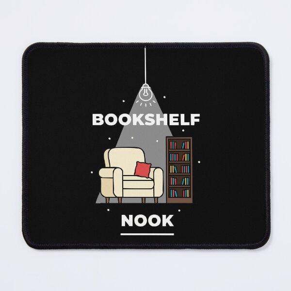 Item preview, Cozy Bookshelf Nook Reading Corner Design designed and sold by graphicnew.