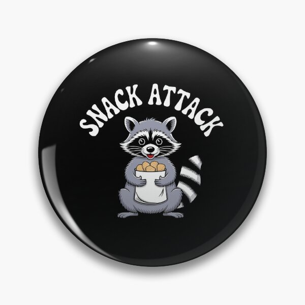 Item preview, Funny Raccoon Snack Attack designed and sold by rfeecngkllw33.