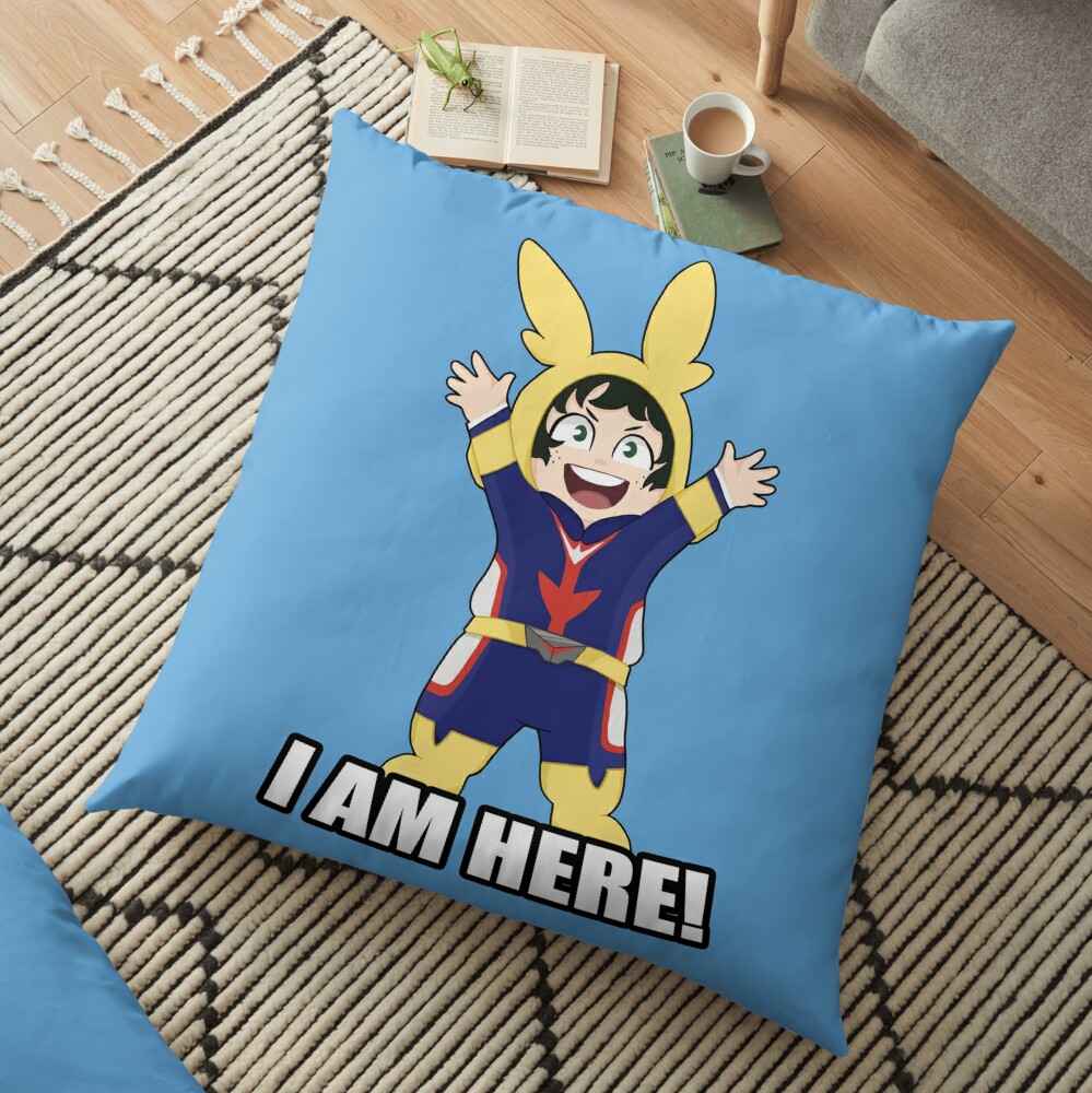 deku plush pillow