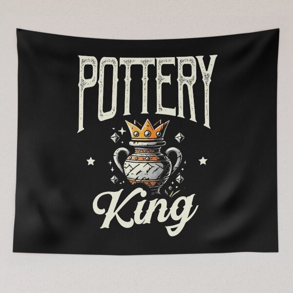 Item preview, Pottery King Ceramics Clay Potter Kiln Pot Making designed and sold by JosephineSarah.
