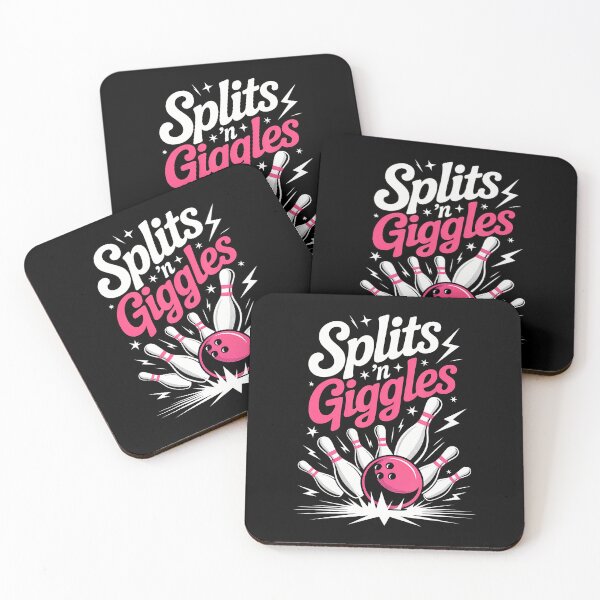 Item preview, Funny Splits 'N Giggles Bowling Team Cute Bowler Women Girls designed and sold by LeanneCarolina.