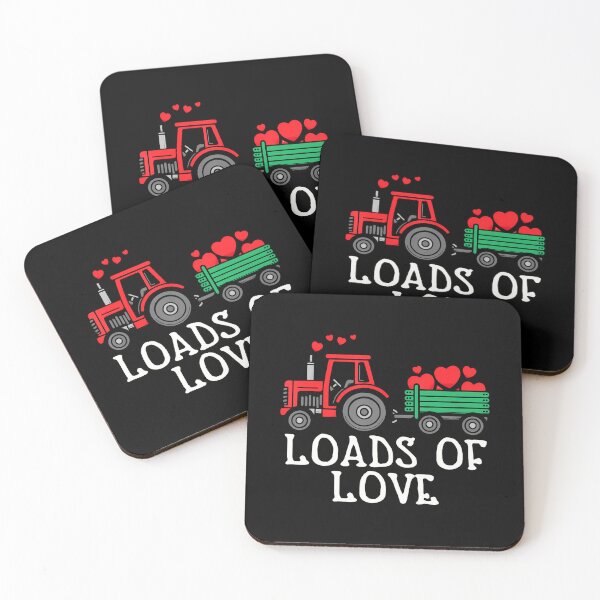 Item preview, Loads Of Love Tractor Cute Valentines Day Truck Toddler Boys designed and sold by AngelaSandra.