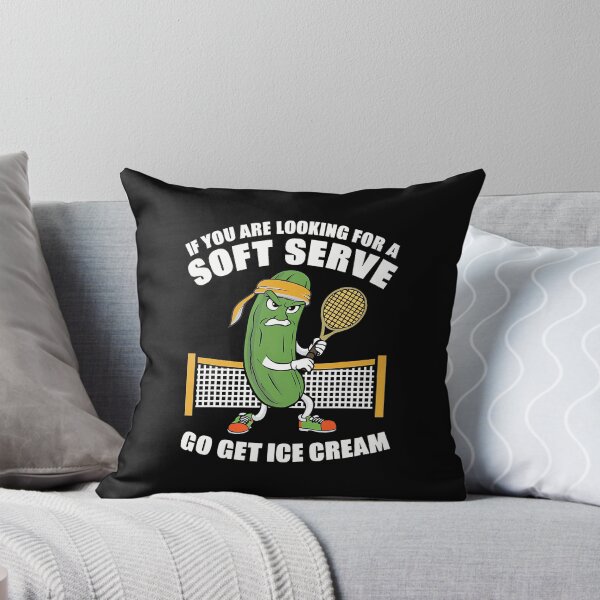 Item preview, Funny Pickleball Playing Pickle Tennis Soft Serve Ice Cream designed and sold by LeanneCarolina.