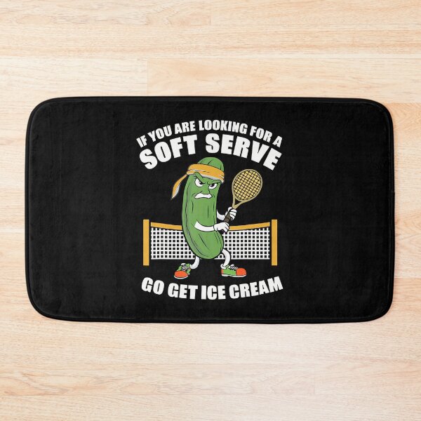 Item preview, Funny Pickleball Playing Pickle Tennis Soft Serve Ice Cream designed and sold by LeanneCarolina.
