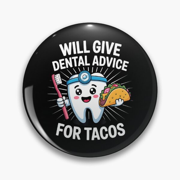 Item preview, Cute Tooth Offers Dental Advice For Tacos Dentist Humor designed and sold by AngelaSandra.