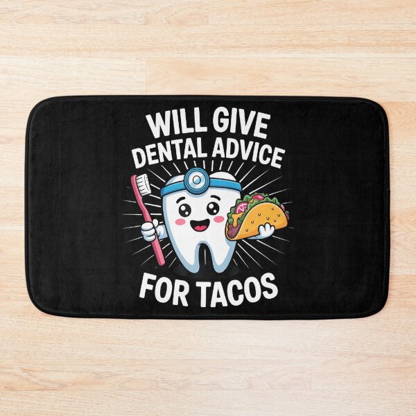 Item preview, Cute Tooth Offers Dental Advice For Tacos Dentist Humor designed and sold by AngelaSandra.