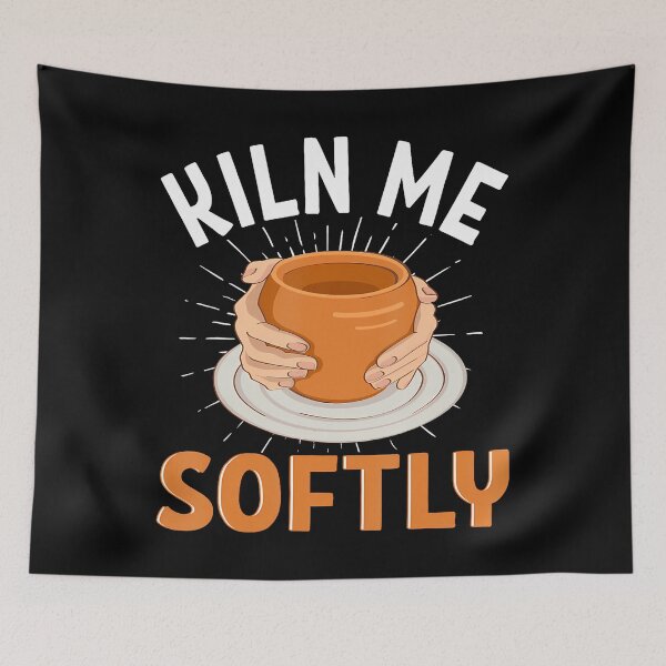 Item preview, Kiln Me Softly Ceramics Pottery Sculpture Glazing Clay designed and sold by TaraLiliana.