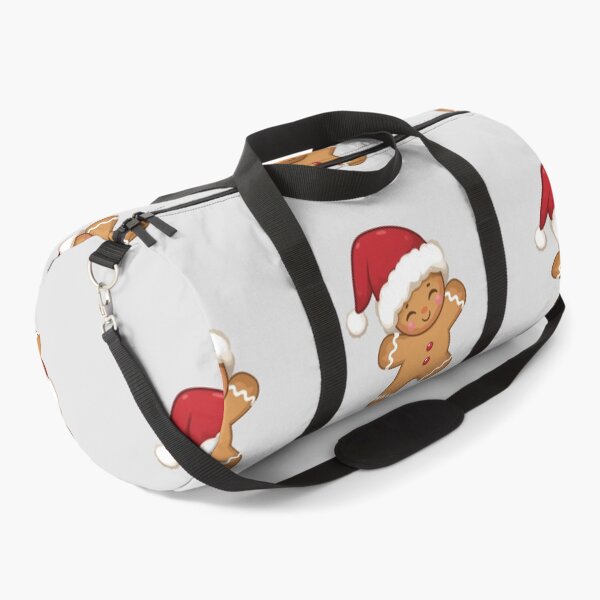 Item preview, Cute Gingerbread Man Christmas Illustration – Adorable Santa Hat Cookie Character designed and sold by PixelVibe782.