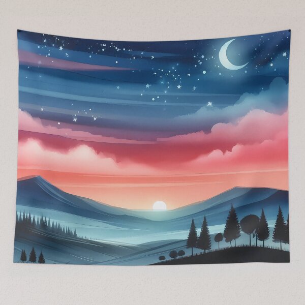 Item preview, Silent Magical Night designed and sold by Visual Nomad Club.
