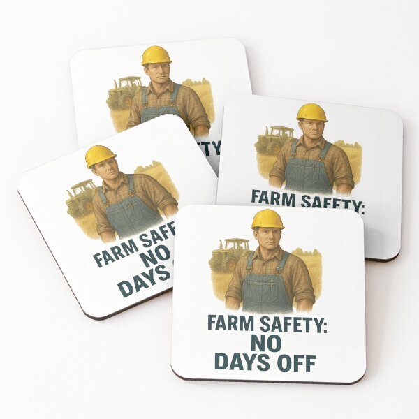 Item preview, No Days Off for Safety – Farm Safety Slogan Gift for Farmers designed and sold by Badegi Tradings.