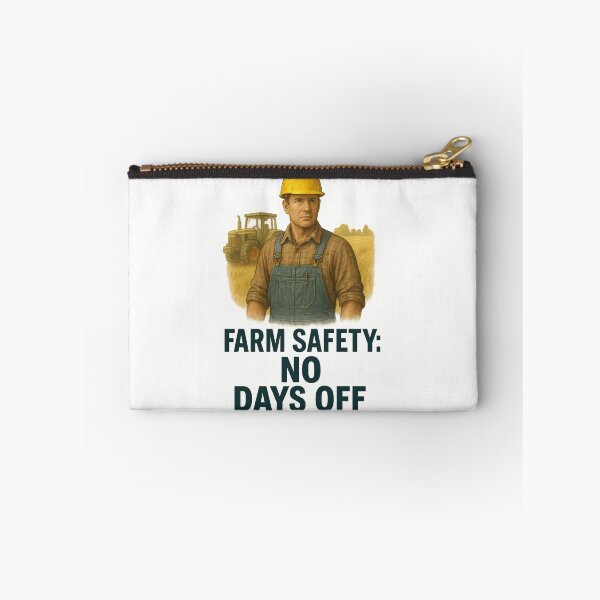 Item preview, No Days Off for Safety – Farm Safety Slogan Gift for Farmers designed and sold by Badegi Tradings.